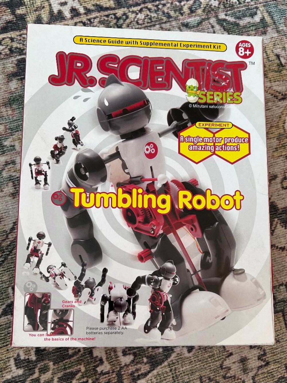 NIB Junior Scientist Tumbling Robot Kit